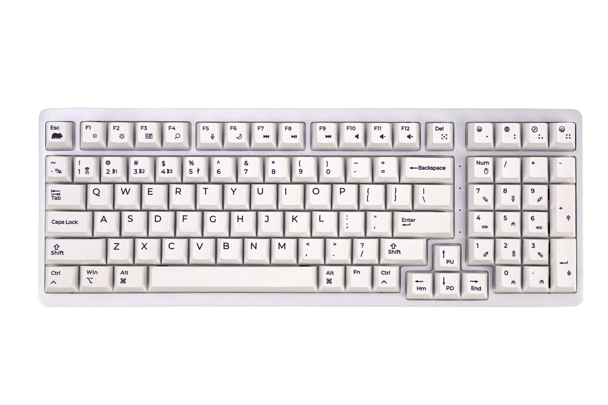 Wombat Maple Pro Mechanical Keyboard (96% Layout, Multi-Device, Mac La ...